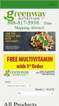 Mobile Screenshot of greenwaynutrition.com